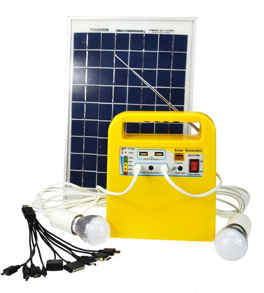 10W Portable Solar Lighting